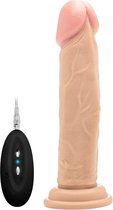 Vibrating Realistic Cock - 8" - Skin - Realistic Vibrators -