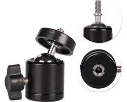 Grote Ball head Balhoofd Tripod Head voor Still Fotografie Camera