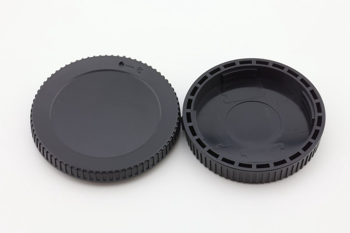 Achterdop+Bodydop (2 stuk): Nikon Z mount camera lens