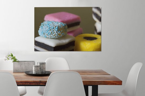 Peintures sur Toile - Réglisse Anglaise - 90x60 cm - Décoration murale