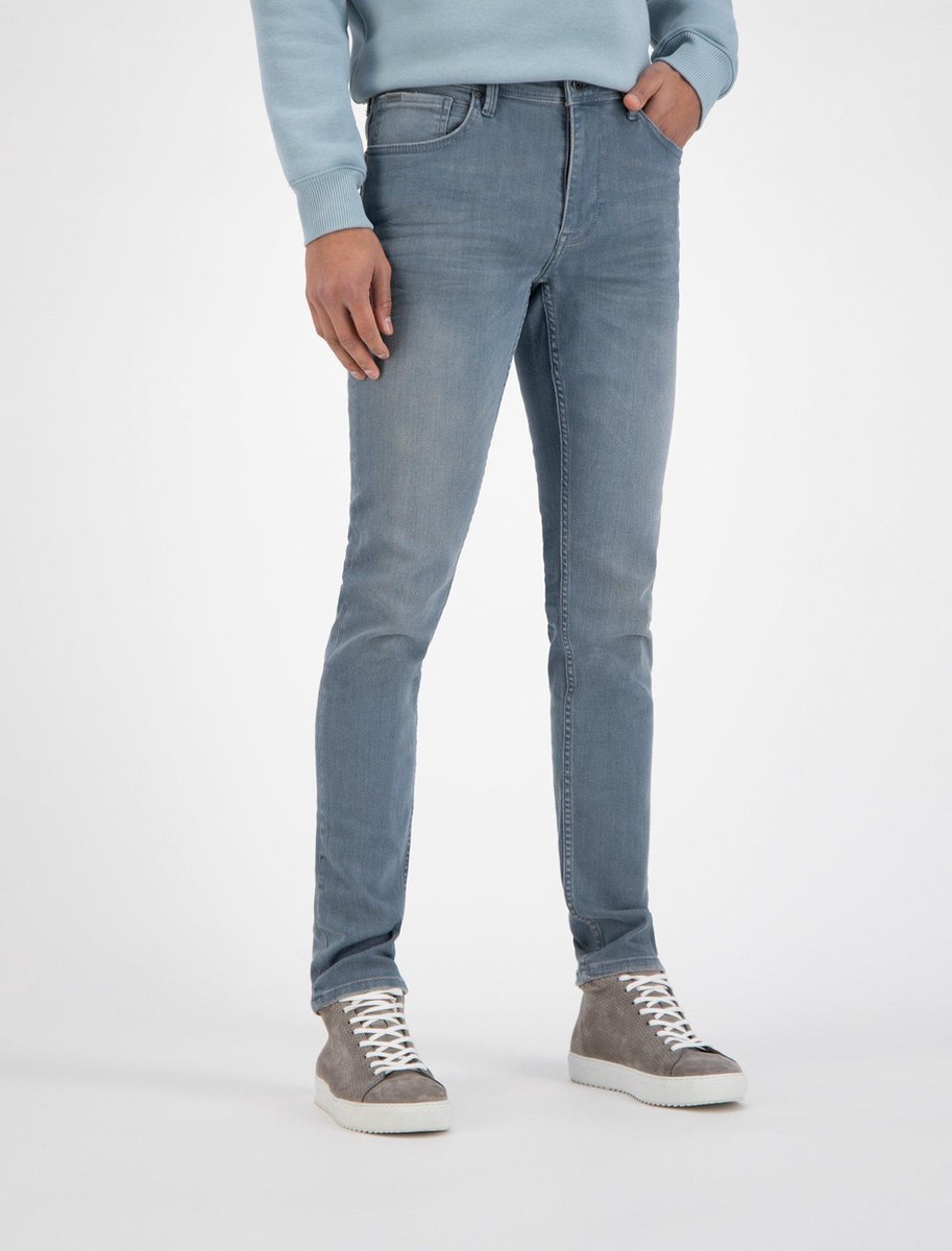 Purewhite - Jone 672 - Heren Skinny Fit Jeans - Blauw - Maat 28