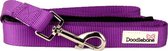 Doodlebone Hondenlijn Bold 130 Cm X 2,5 Cm Nylon Paars