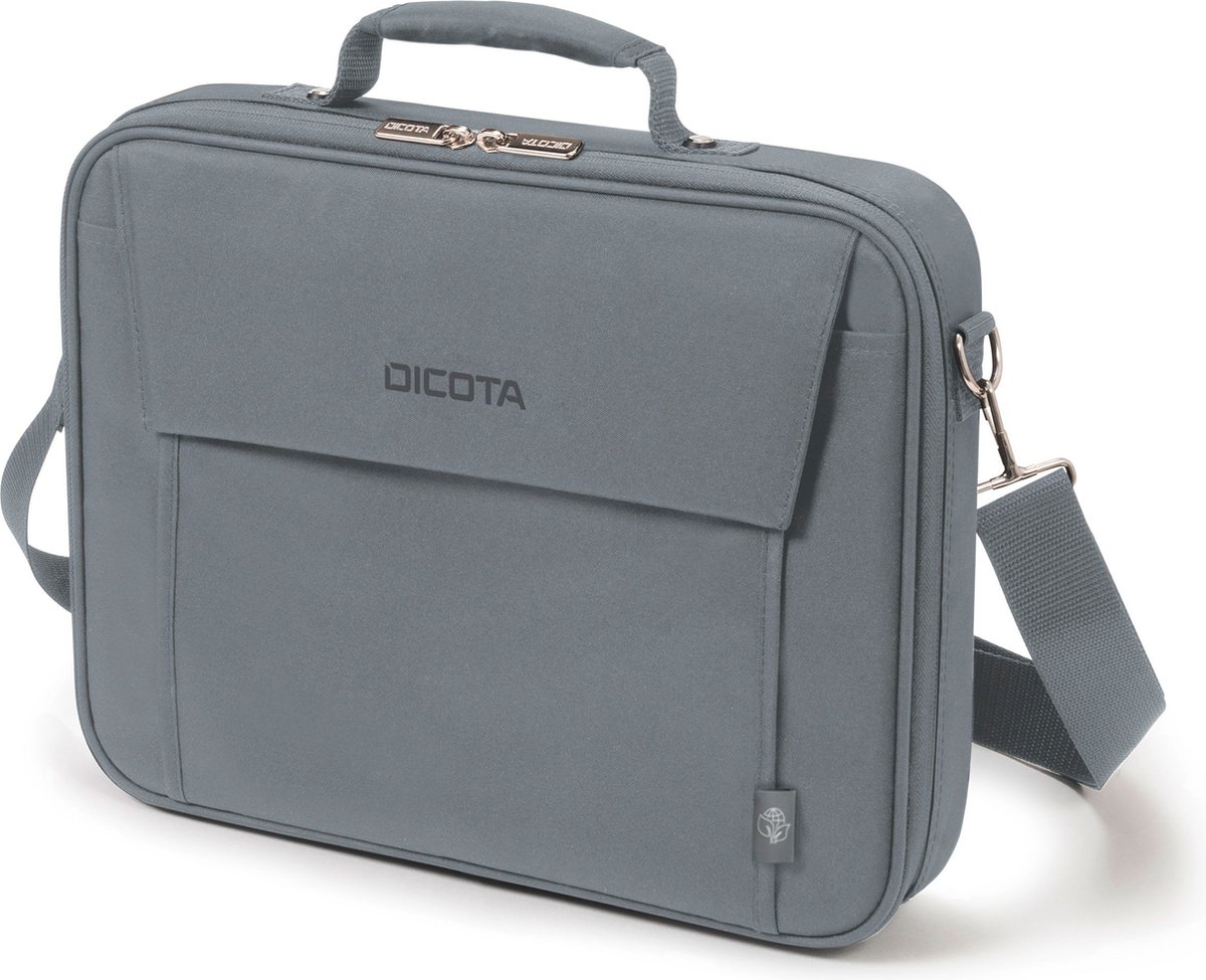 Dicota Eco Multi BASE notebooktas 39,6 cm (15.6") Aktetas Grijs