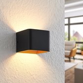 Arcchio - LED wandlamp - 1licht - aluminium, ijzer - H: 8 cm - , goud - Inclusief lichtbron