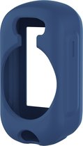 Garmin Edge 130 Hoesje - Mobigear - Classic Serie - Siliconen Hoesje - Blauw - Hoesje Geschikt Voor Garmin Edge 130