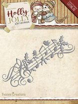 Die - Yvonne Creations - Holly Jolly - Music Border