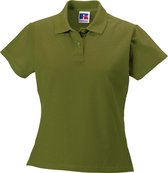 Russell Europa Vrouwen/dames Ultieme Klassieke Katoenen Korte Mouwen Poloshirt (Cactus)