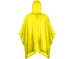 Splashmacs Unisex Volwassenen Plastic Poncho / Rain Mac (Geel)