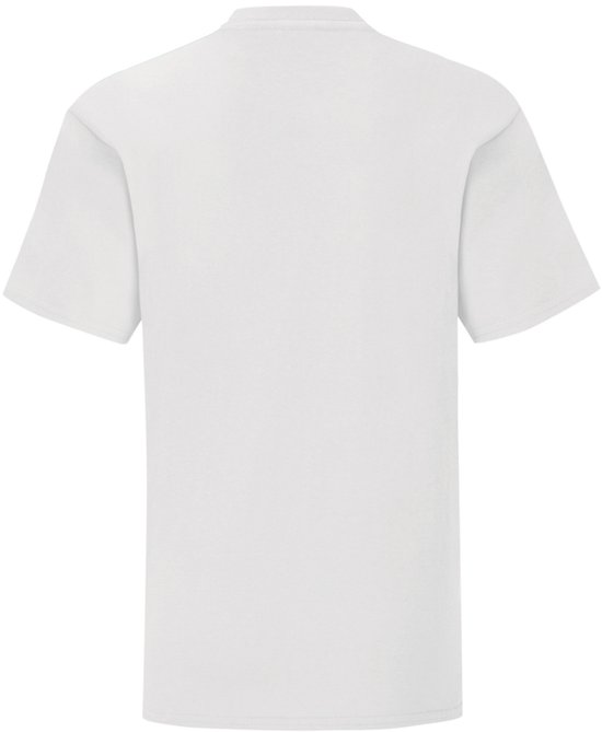 Fruit Of The Loom Iconic T-shirt Enfants / Kinder (Wit)
