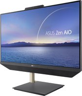 ASUS Zen AiO 24 M5401WUAK-BA110T 60,5 cm (23.8") 1920 x 1080 Pixels AMD Ryzen 3 8 GB DDR4-SDRAM 512 GB SSD Alles-in-één-pc Windows 10 Home Wi-Fi 5 (802.11ac) Zwart