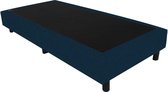 Bedworld Boxspring 80x200 - Velours - Blauw (ML77)