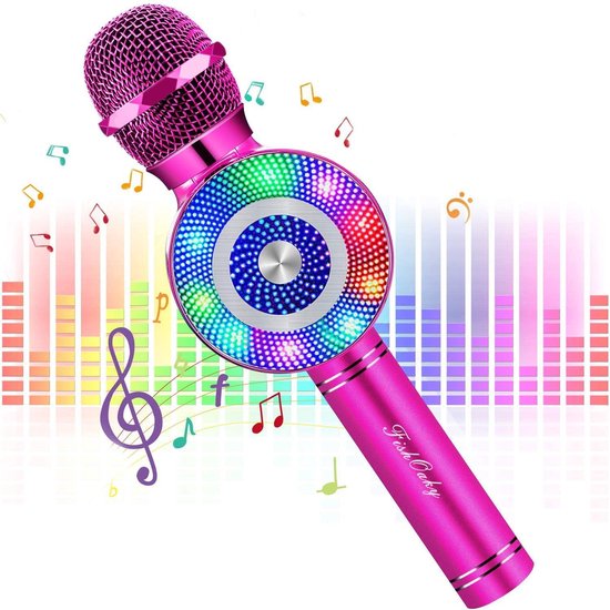 microphone pour enfants - Microphone pour enfants karaoké ZINAPS,  microphone sans fil... | bol.com
