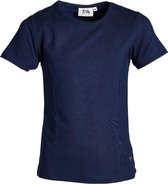 Meisjes basic shirt Marine | Maat 104/ 4Y