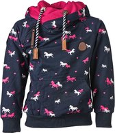 Kindertrui marine paarden en hartjes | Maat 164/14Y