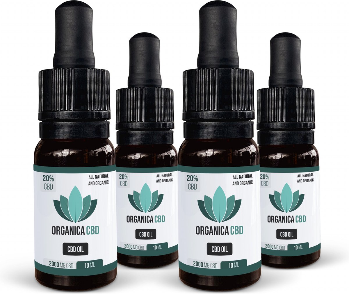 Goedkoopste 3 1 Free Organica CBD Oil 20 percent - 2000mg CBD - 10ml