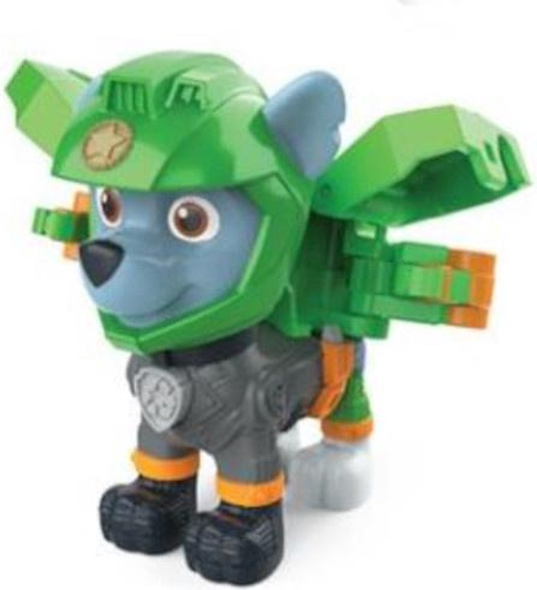 stap in Voorbereiding Maand Nickelodeon Speelfiguur Paw Patrol Rocky Hero Pup 6 Cm Groen | bol.com