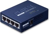 PLANET HPOE-460 Power over Ethernet (PoE) Blauw