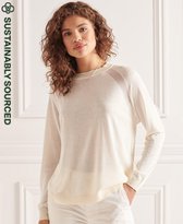 Superdry Dames Trui Lichtgewicht oversized trui met ronde hals