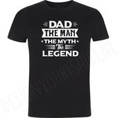T-shirt | Vaderdag | The legend - XL
