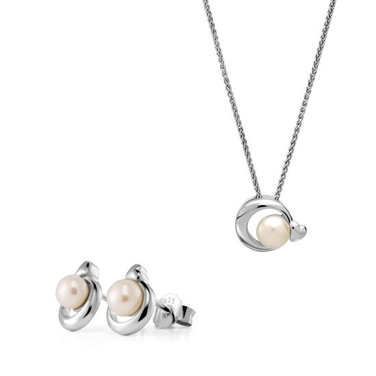 Orphelia SET-7510 - Ketting(en) met oorbel(len) - Zilver 925