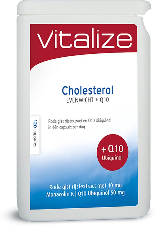 Vitalize Cholesterol Evenwicht + Q10 120 capsules bol