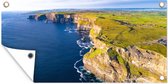Tuinposter De Kliffen van Moher aan de westkust van Ierland - 60x30 cm - Tuindoek - Buitenposter