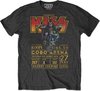Kiss - Cobo Arena '76 Heren T-shirt - Eco - M - Zwart