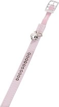 Kattenhalsband Monte Carlo Lichtroze - 30 cm x 11 mm - 51827 - 30 cm x 11 mm