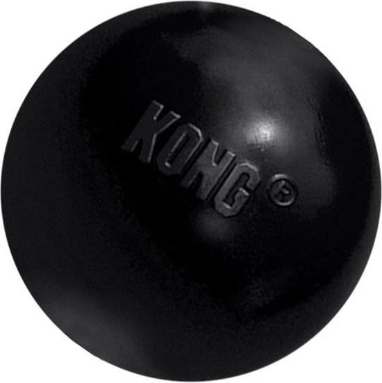 Kong Extreme Bal - Hondenspeelgoed - Zwart - S