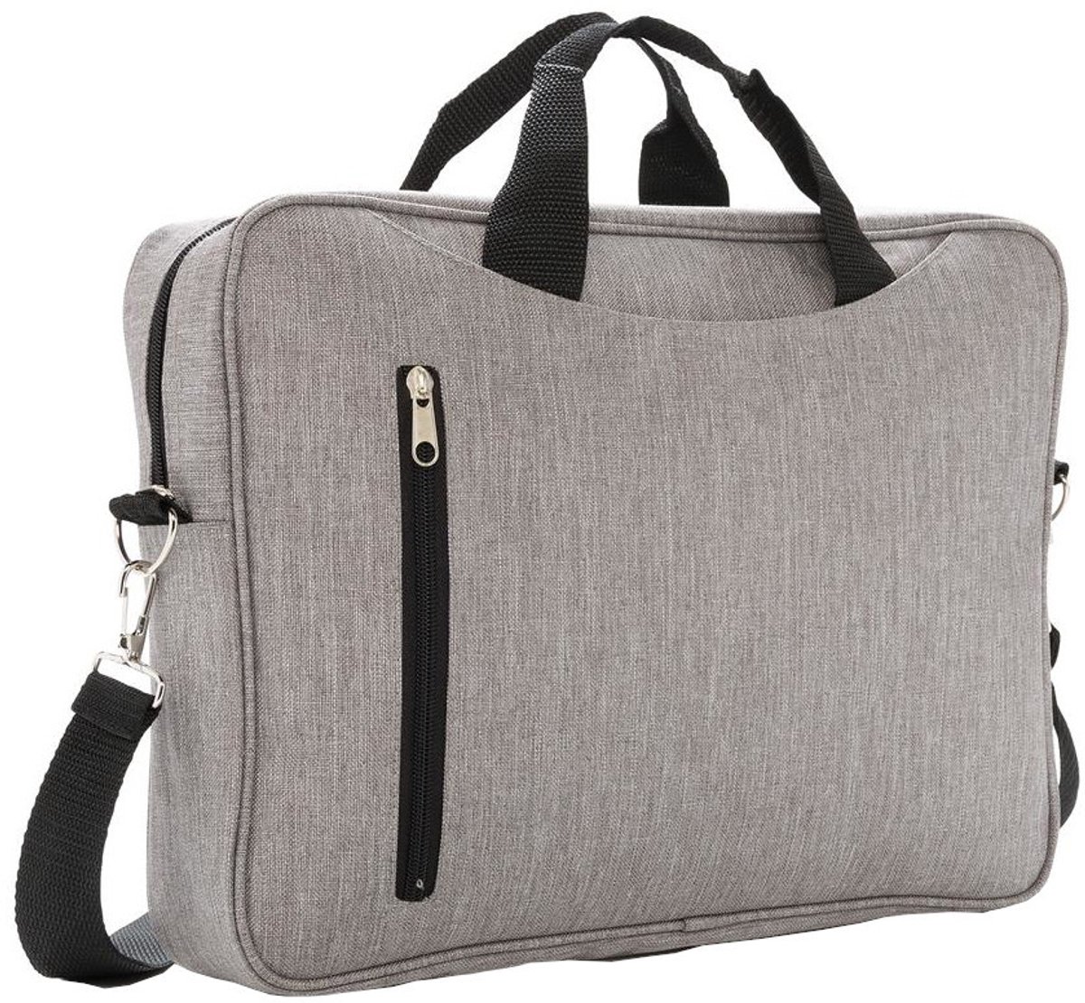Xd Collection Laptoptas 8,5 Liter Polyester Grijs