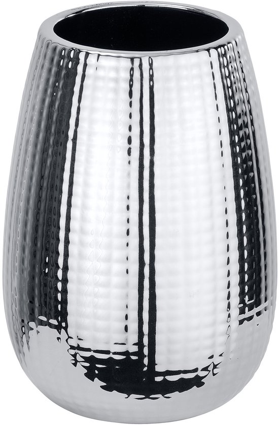 Wenko Tandenborstelhouder Dakar 8,3 X 11,6 Cm Keramiek Chroom