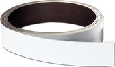 FRANKEN Magneetband, (L)10,000 x (D)0.8 x (H)50 mm, wit