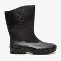 Zwarte Dunlop kuitlaars met textuur en het Dunlop logo.