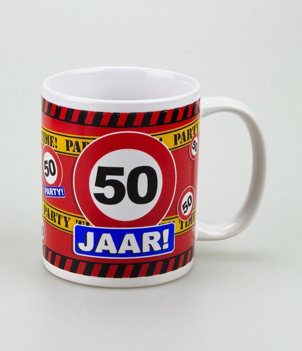 Paperdreams - Leeftijd Mok - 50 jaar