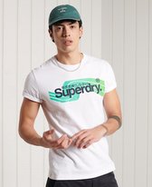 Superdry Heren tshirt Superdry Heren tshirt CL CALI TEE 180