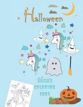 Halloween Unicorn Coloring Book