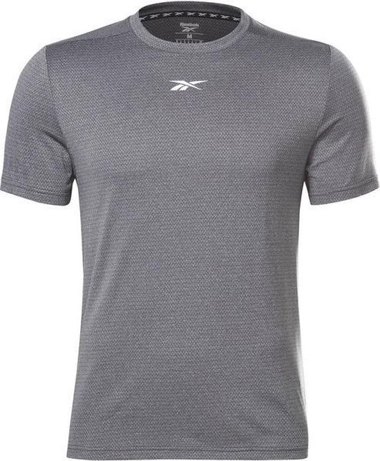 Reebok WR Melange Shirt Heren - sportshirts - grijs - Mannen | bol.com