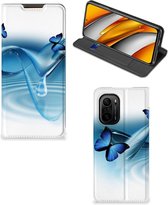 Telefoonhoesje Portemonnee Xiaomi Mi 11i | Poco F3 Smart Cover Vlinders