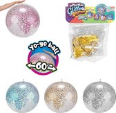 Toi Toys Opblaasbare glitterballon 60cm