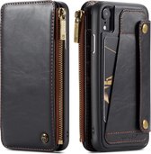 Caseme Luxe Wallet Bookcase / 2in1 Case voor de iPhone XR - Zwart