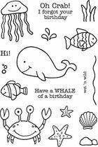 Under The Sea Clear Stamps (JD010) (DISCONTINUED)