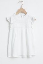 Sissy-Boy - Witte blouse met kanten details en ruffle mouw