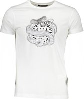 Roberto Cavalli T-shirt Wit M Heren