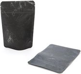 Stazakken Rijstpapier Zwart 10,2x6x15,2cm | 57 gram (100 stuks)