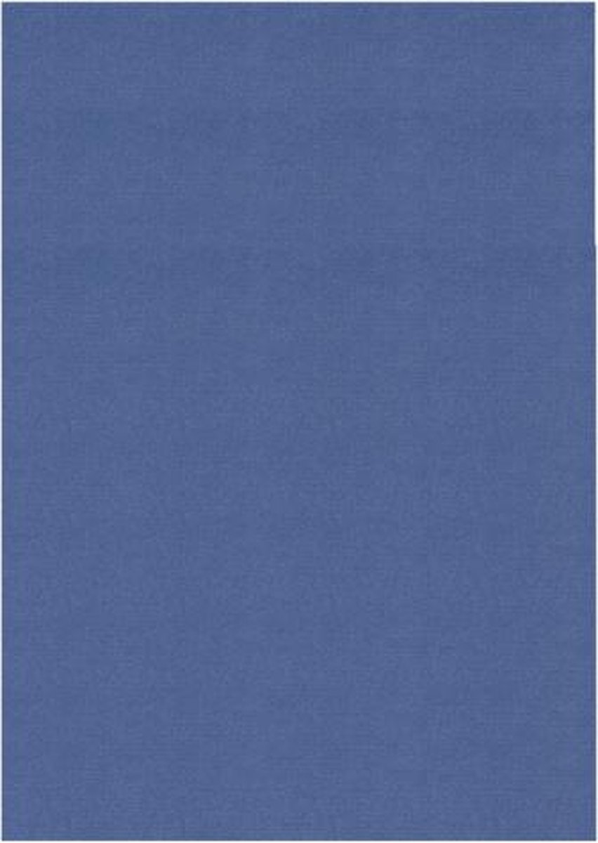 Linen Cardstock - A4 - Jeans