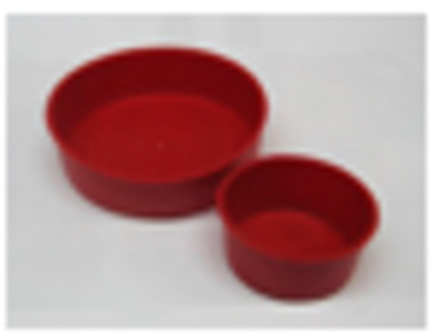 Sub PVC afv speciedeksels rood 32 mm