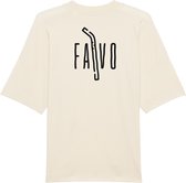 FAVORIETJE RUGPRINT HEREN T-SHIRT OVERSIZED