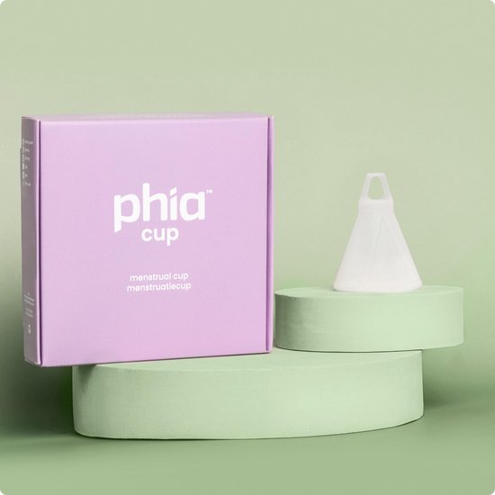 Phia Cup - Menstruatie cup - Menstruatiecup - Menstrual cup- Duurzaam - Zero Waste - Herbruikbaar - Tampons zijn verleden tijd - Phia