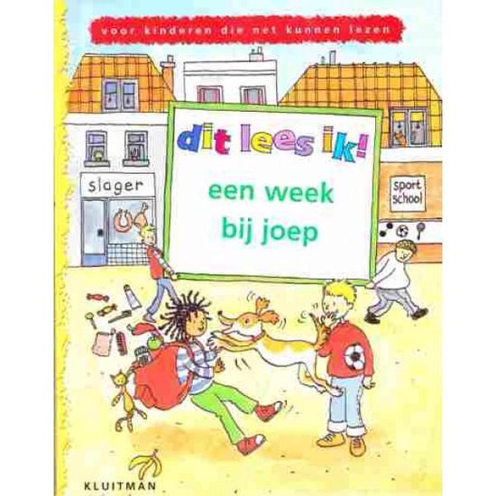 Cover van het boek 'Een week bij Joep' van M. van Gog