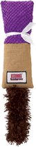 Kong Kattenspeeltje Kickeroo Cuddler 33 Cm Pluche Bruin/paars